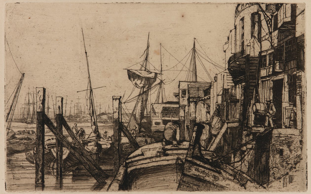 Limehouse av James Abbott McNeill Whistler