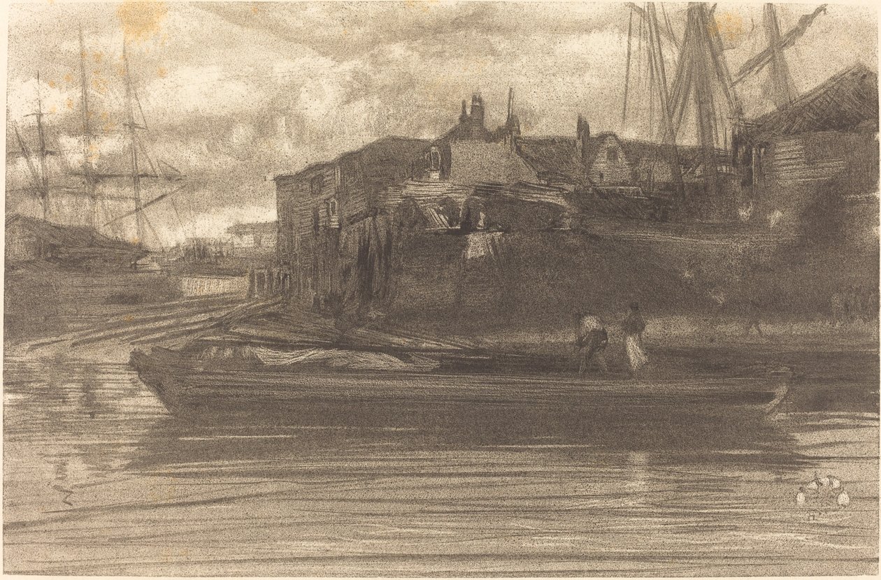 Limehouse av James Abbott McNeill Whistler