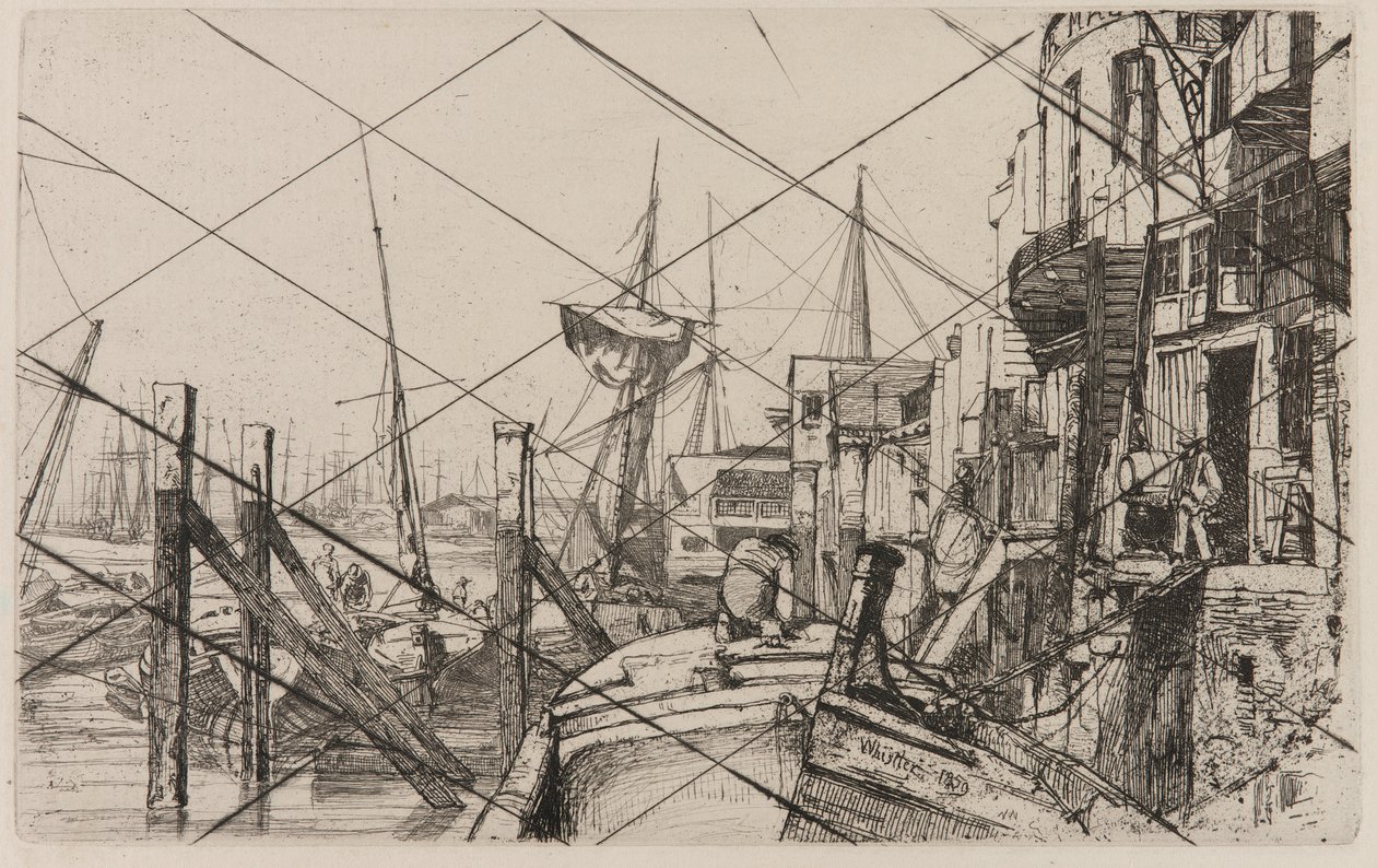 Limehouse av James Abbott McNeill Whistler