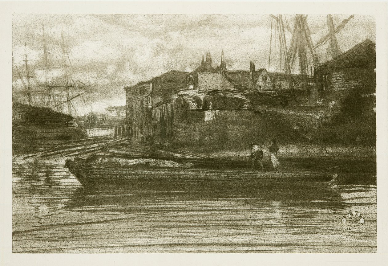 Limehouse av James Abbott McNeill Whistler