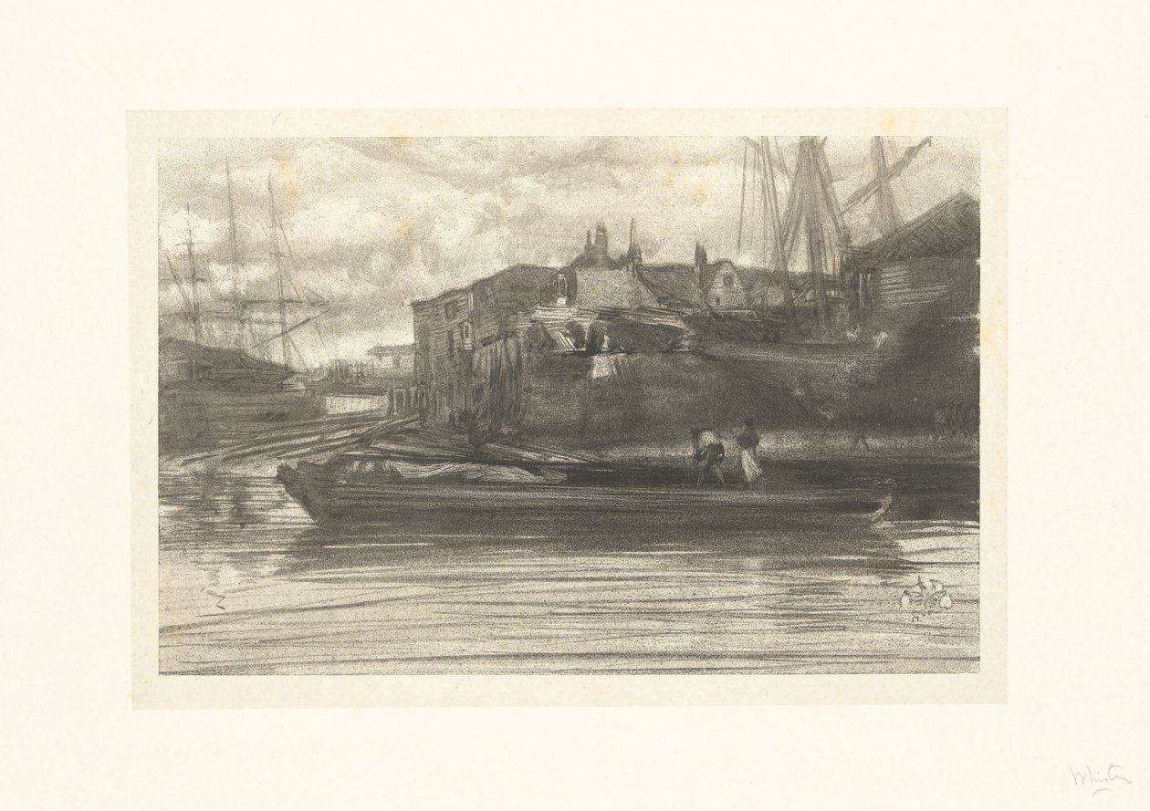 Limehouse av James Abbott McNeill Whistler