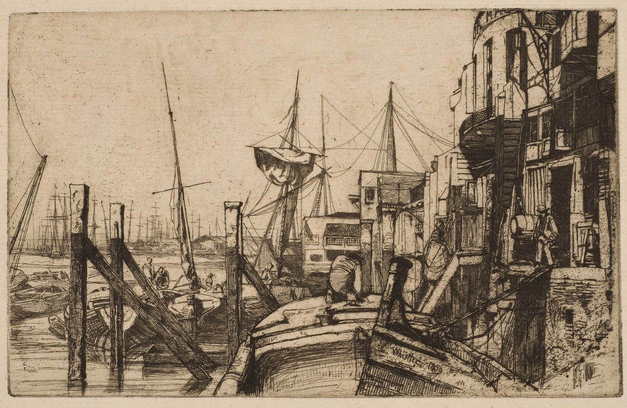 Limehouse av James McNeill Whistler