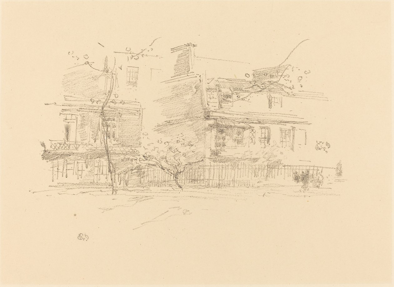 Lindsay Row, Chelsea av James Abbott McNeill Whistler