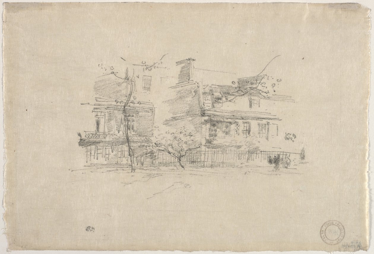 Lindsay Row, Chelsea av James McNeill Whistler