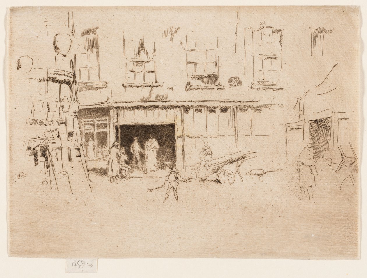 Lille domstolen av James Abbott McNeill Whistler