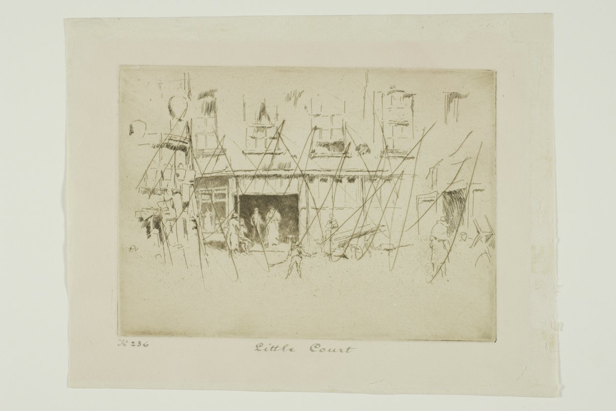 Lille domstolen av James Abbott McNeill Whistler