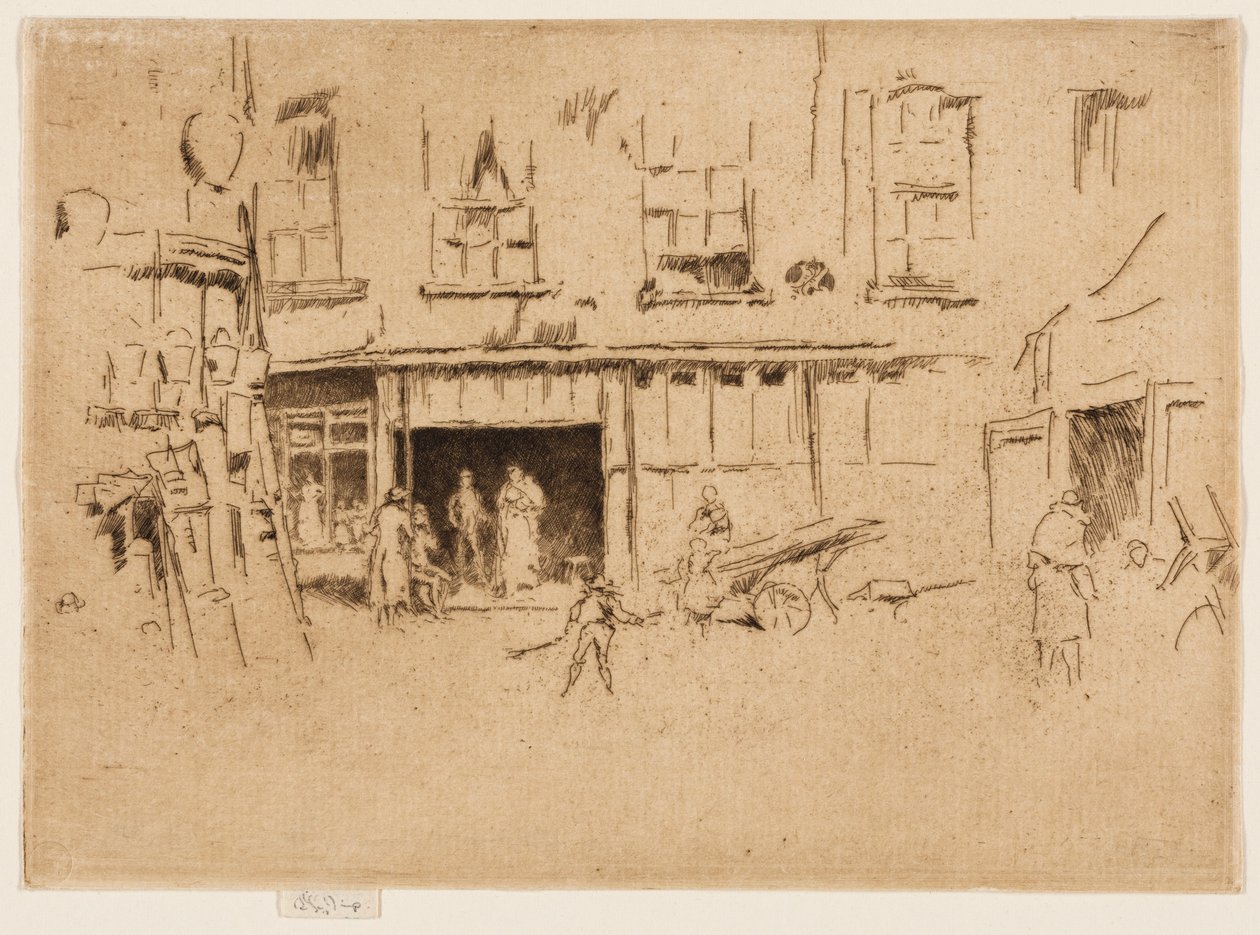 Lille domstolen av James Abbott McNeill Whistler