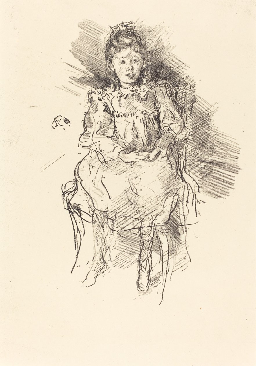 Lille Dorothy av James Abbott McNeill Whistler