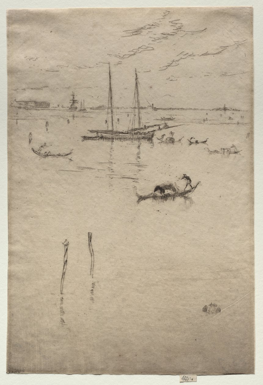 Liten lagune av James McNeill Whistler