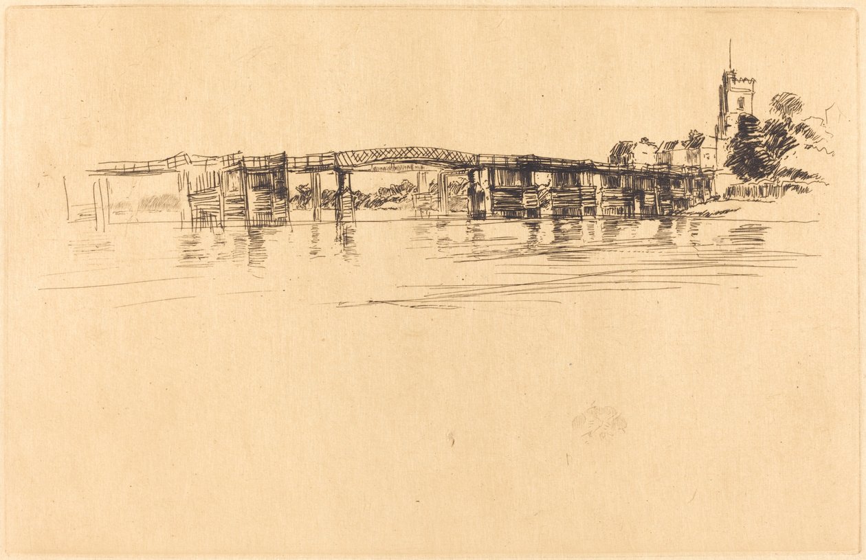 Lille Putney nr. 1 av James Abbott McNeill Whistler