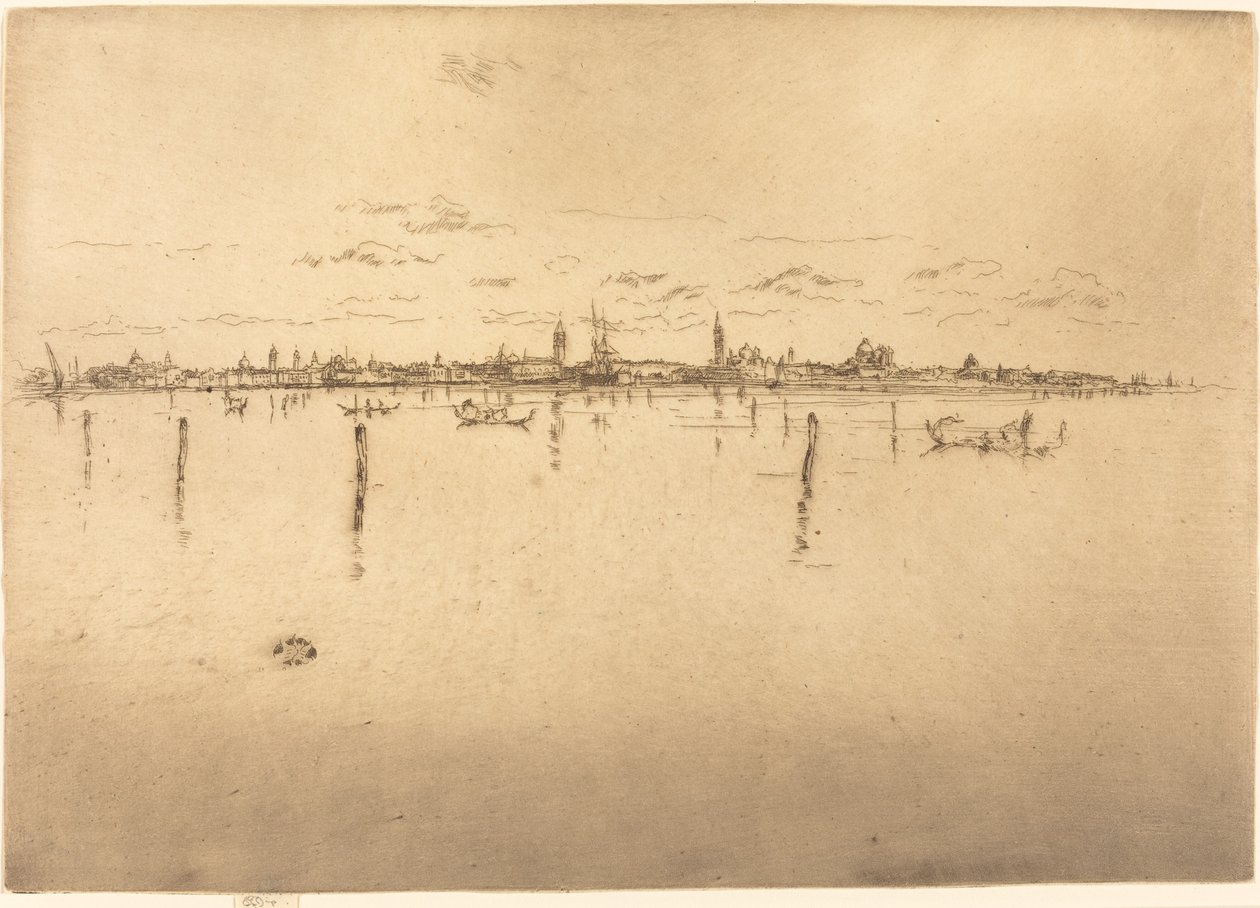 Lille Venezia av James Abbott McNeill Whistler