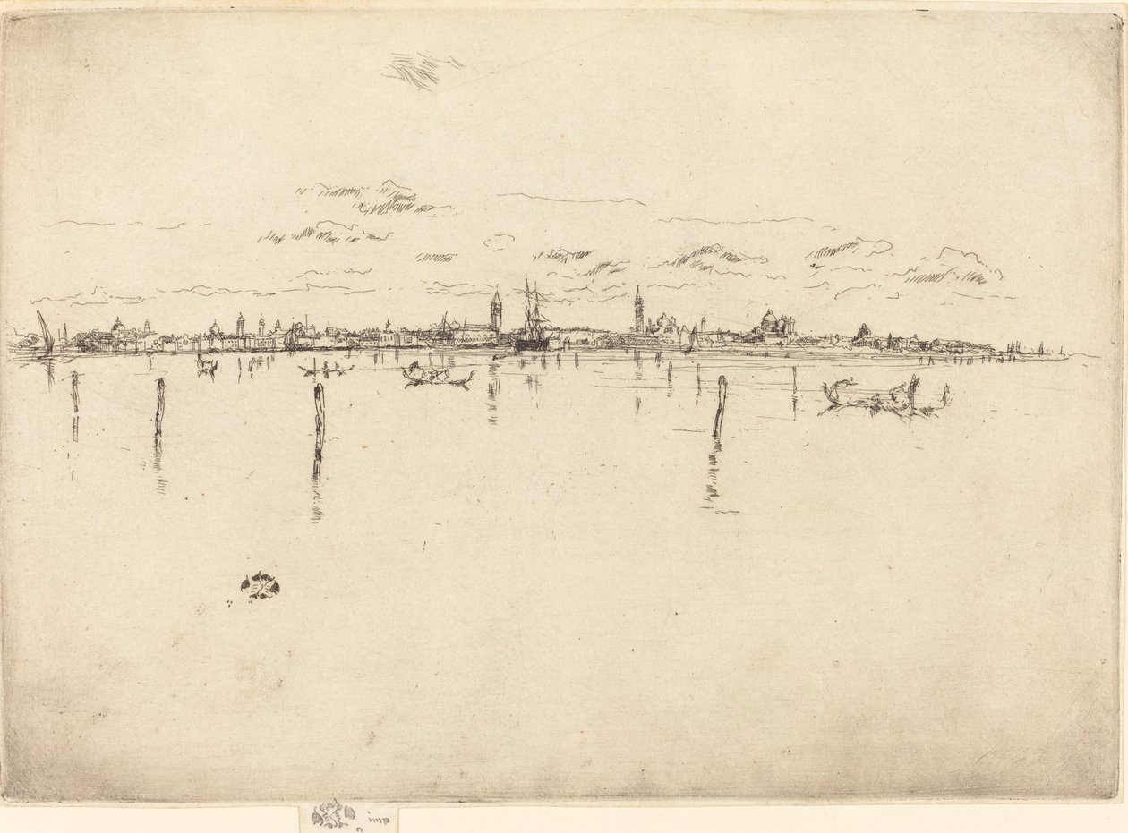 Lille Venezia av James Abbott McNeill Whistler