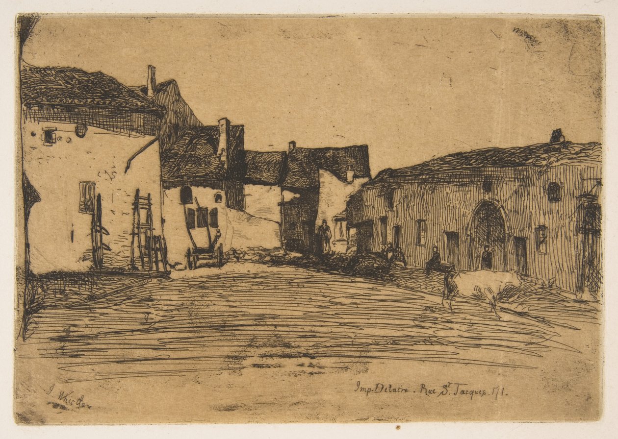 Liverdun av James McNeill Whistler