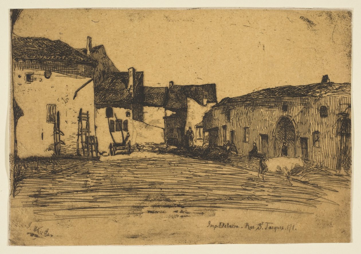 Liverdun av James McNeill Whistler