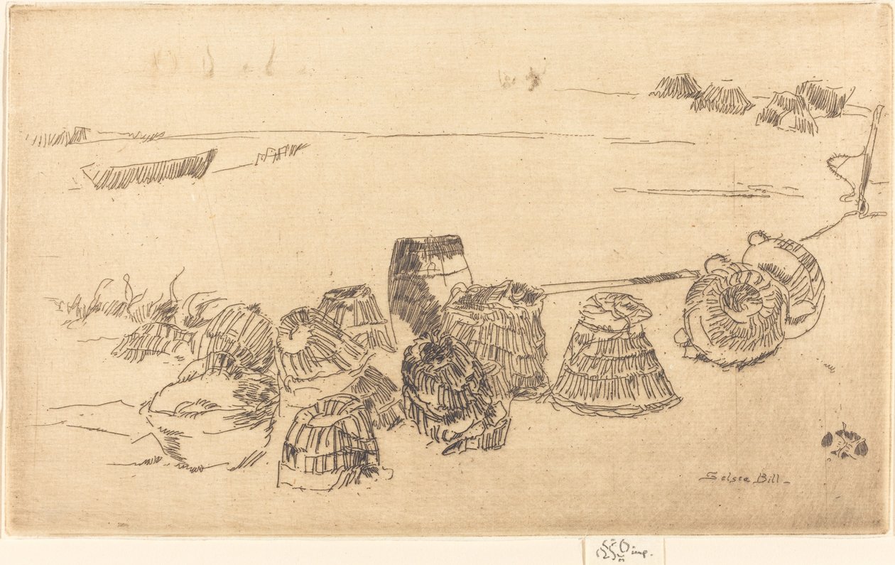 Hummer-potter av James Abbott McNeill Whistler