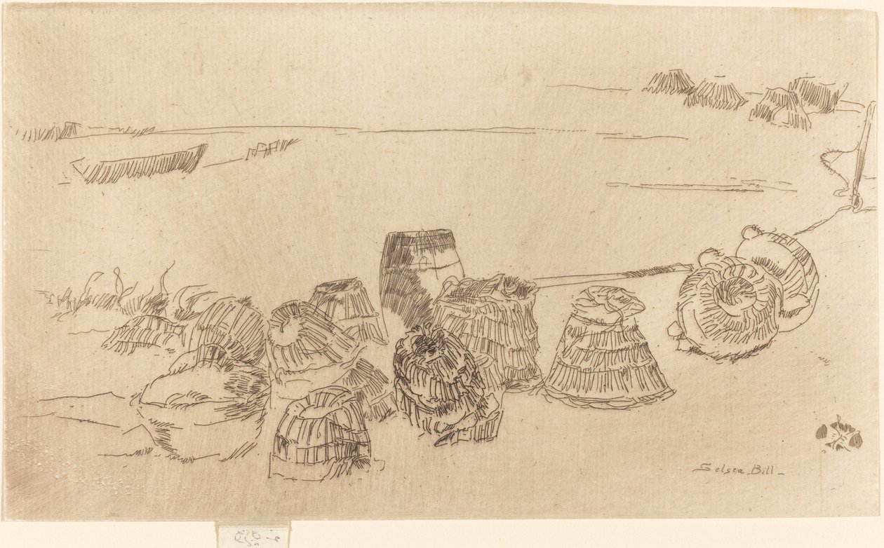 Hummer-potter av James Abbott McNeill Whistler