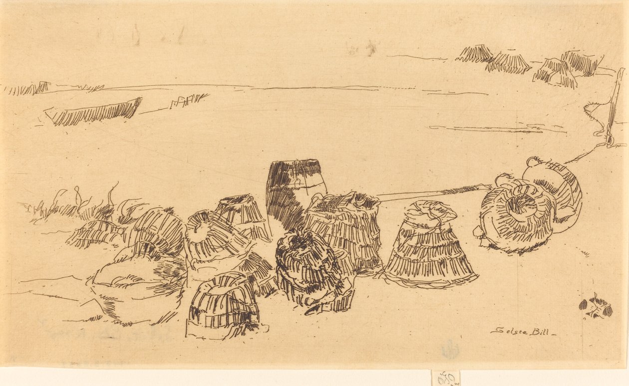 Hummer-potter av James Abbott McNeill Whistler