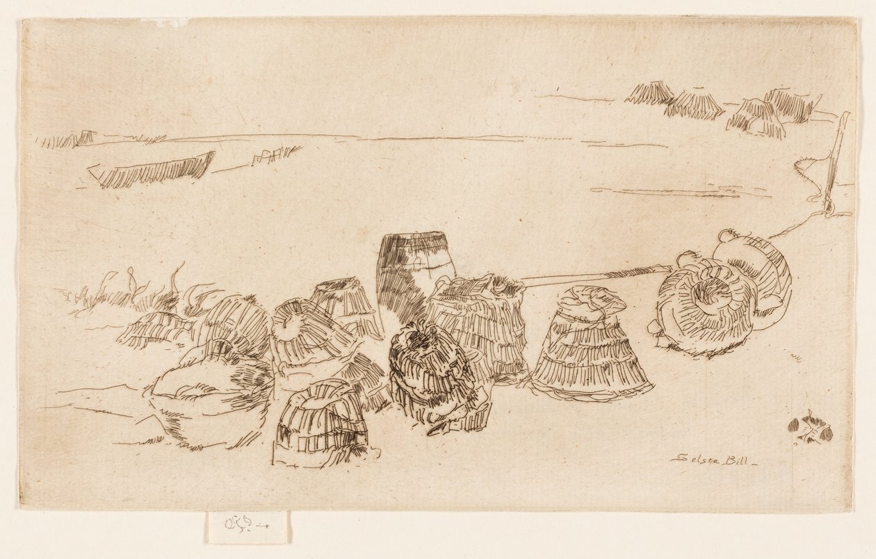 Hummerpotter - Selsea Bill av James Abbott McNeill Whistler