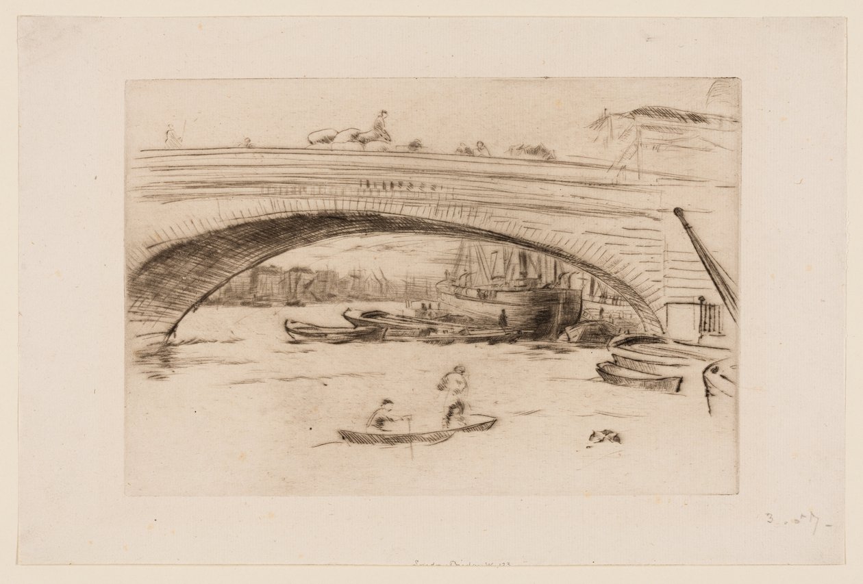London Bridge av James Abbott McNeill Whistler