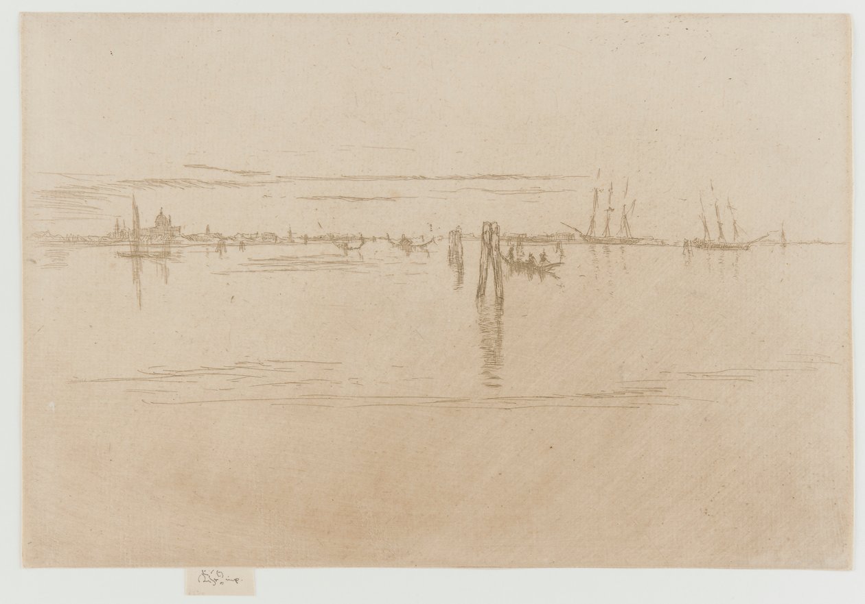 Lang lagune av James Abbott McNeill Whistler