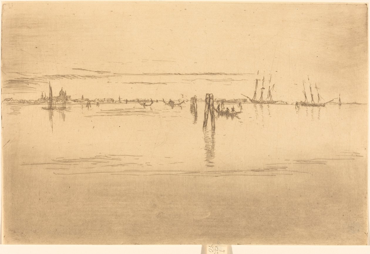 Lang lagune av James Abbott McNeill Whistler
