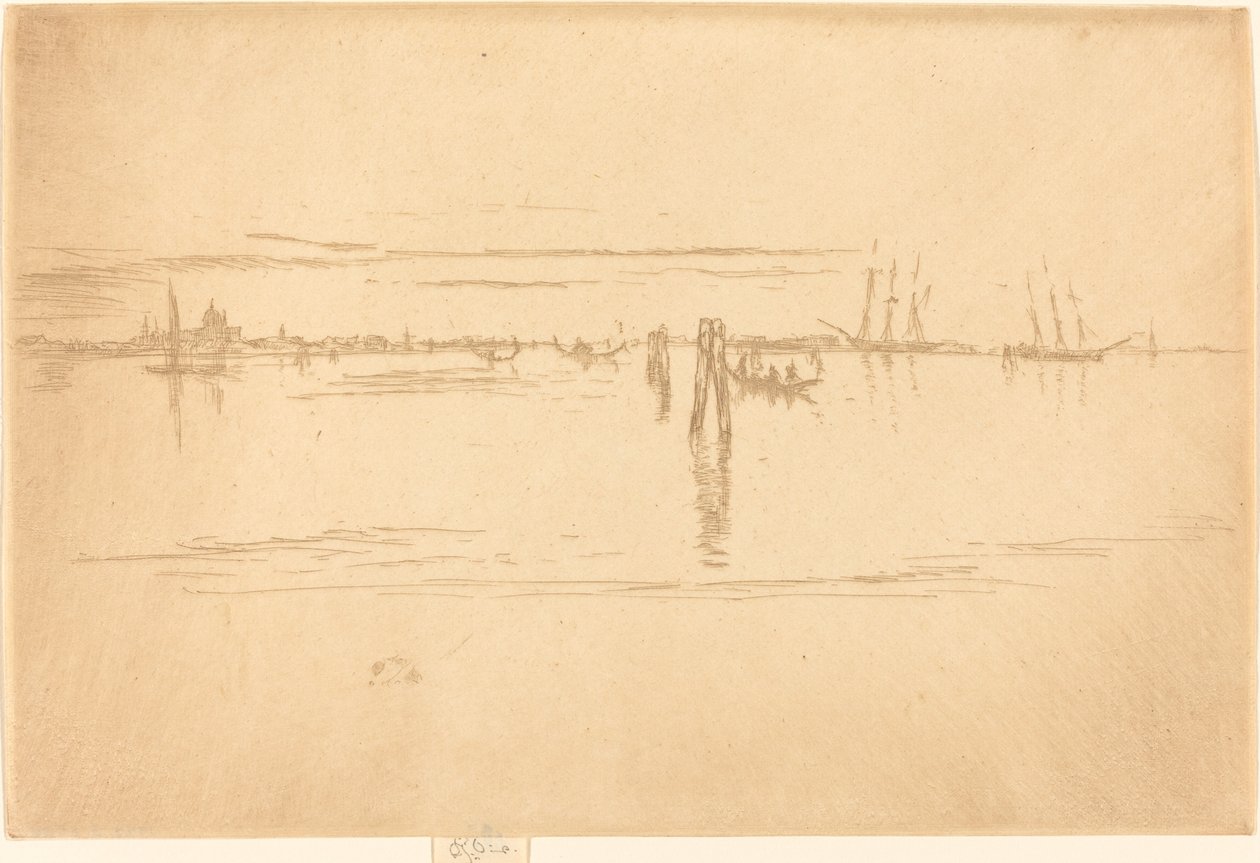 Lang lagune av James Abbott McNeill Whistler