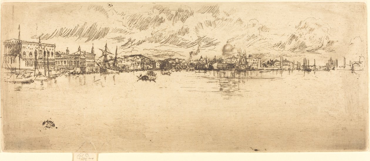 Lange Venezia av James Abbott McNeill Whistler