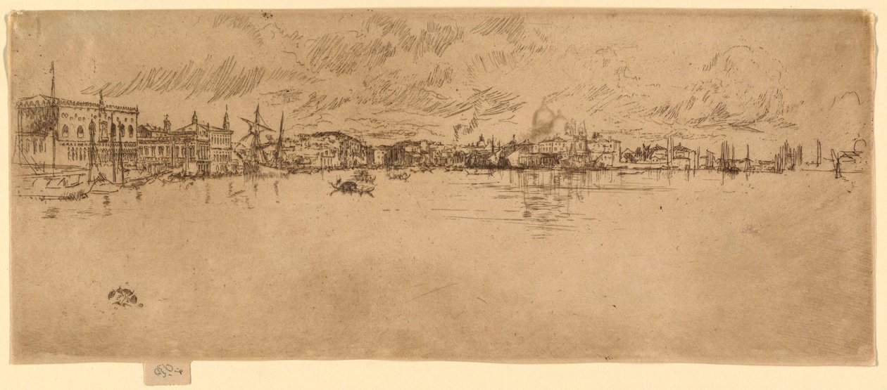 Lange Venezia av James Abbott McNeill Whistler