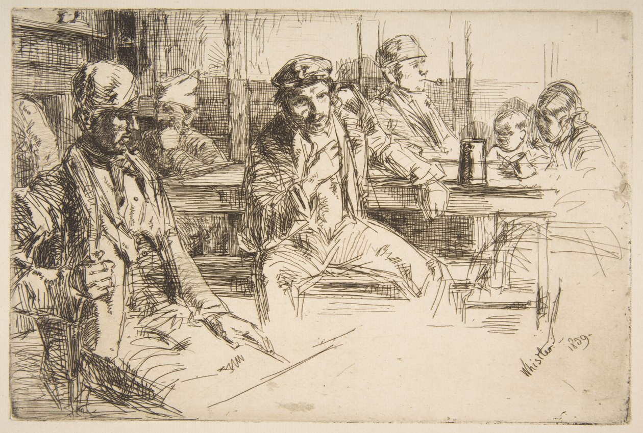 Havnearbeidere av James McNeill Whistler