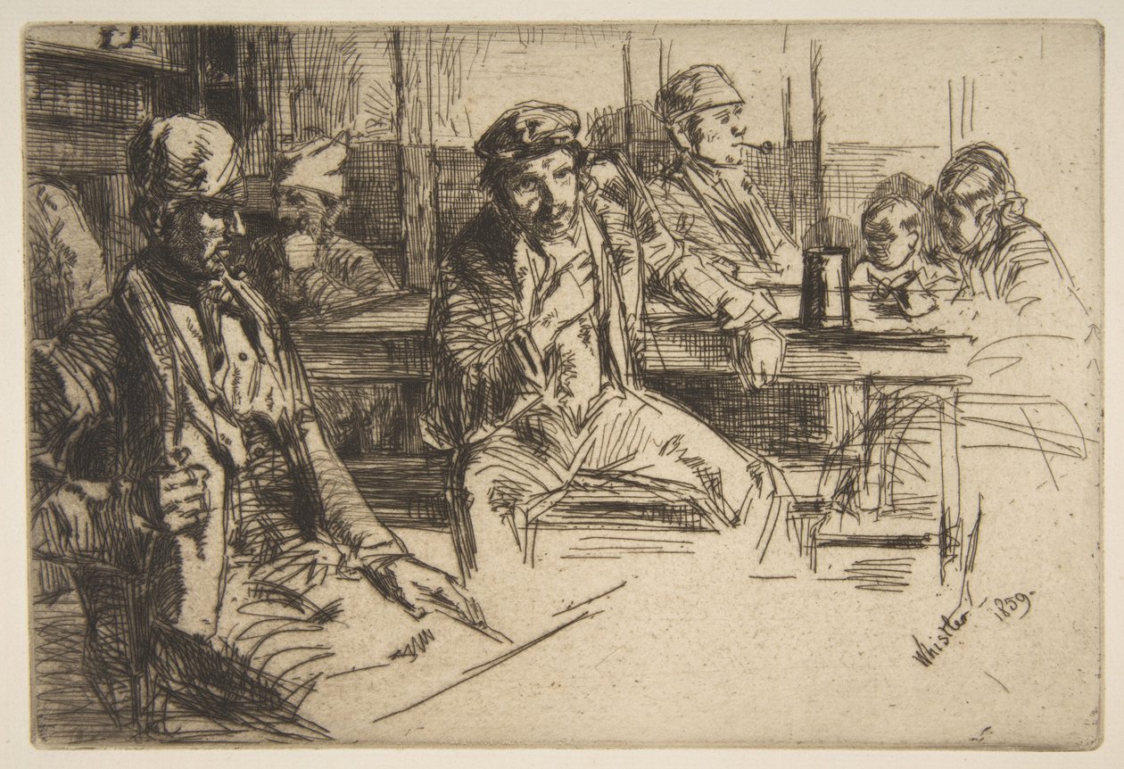 Havnearbeidere av James McNeill Whistler