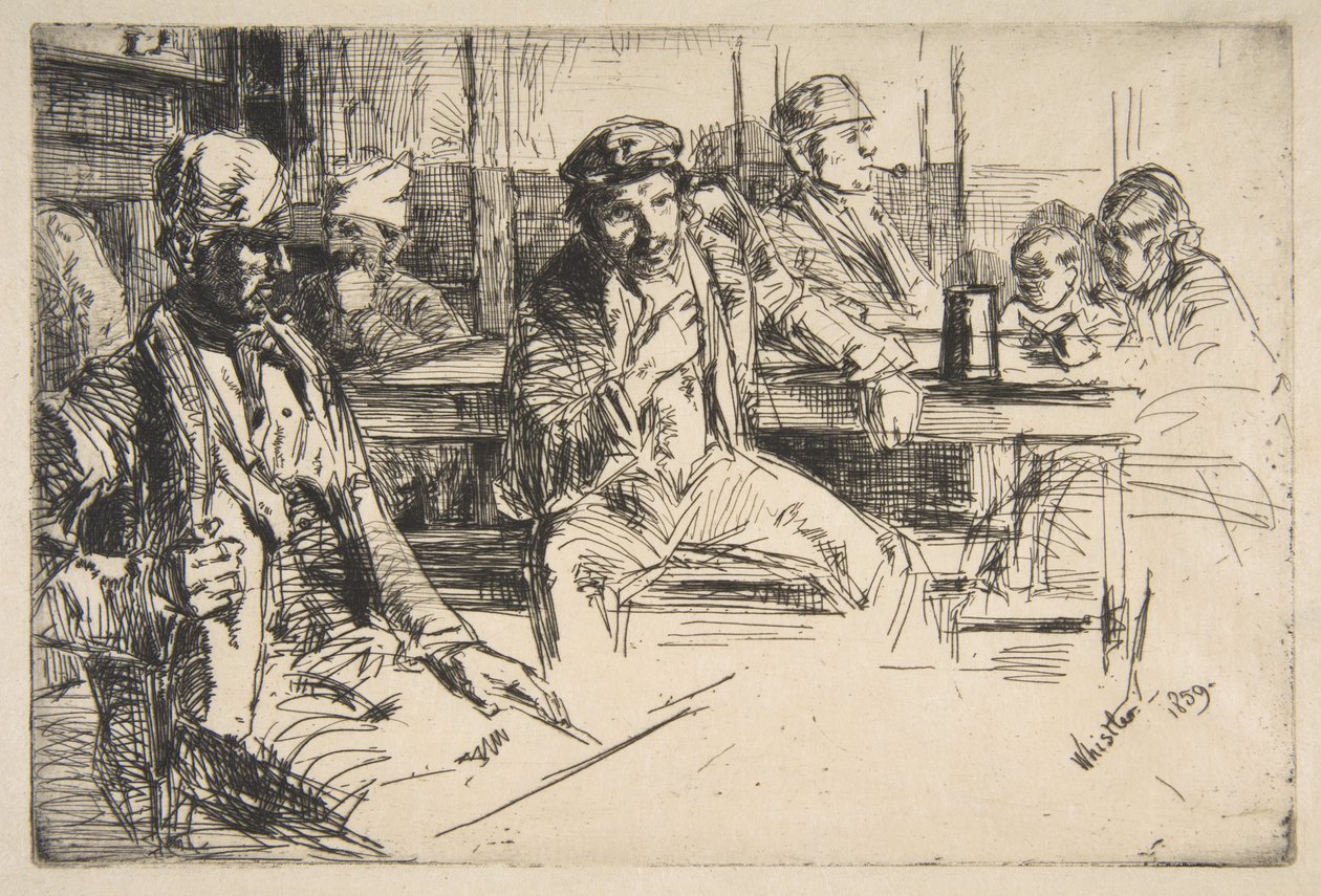 Havnearbeidere av James McNeill Whistler
