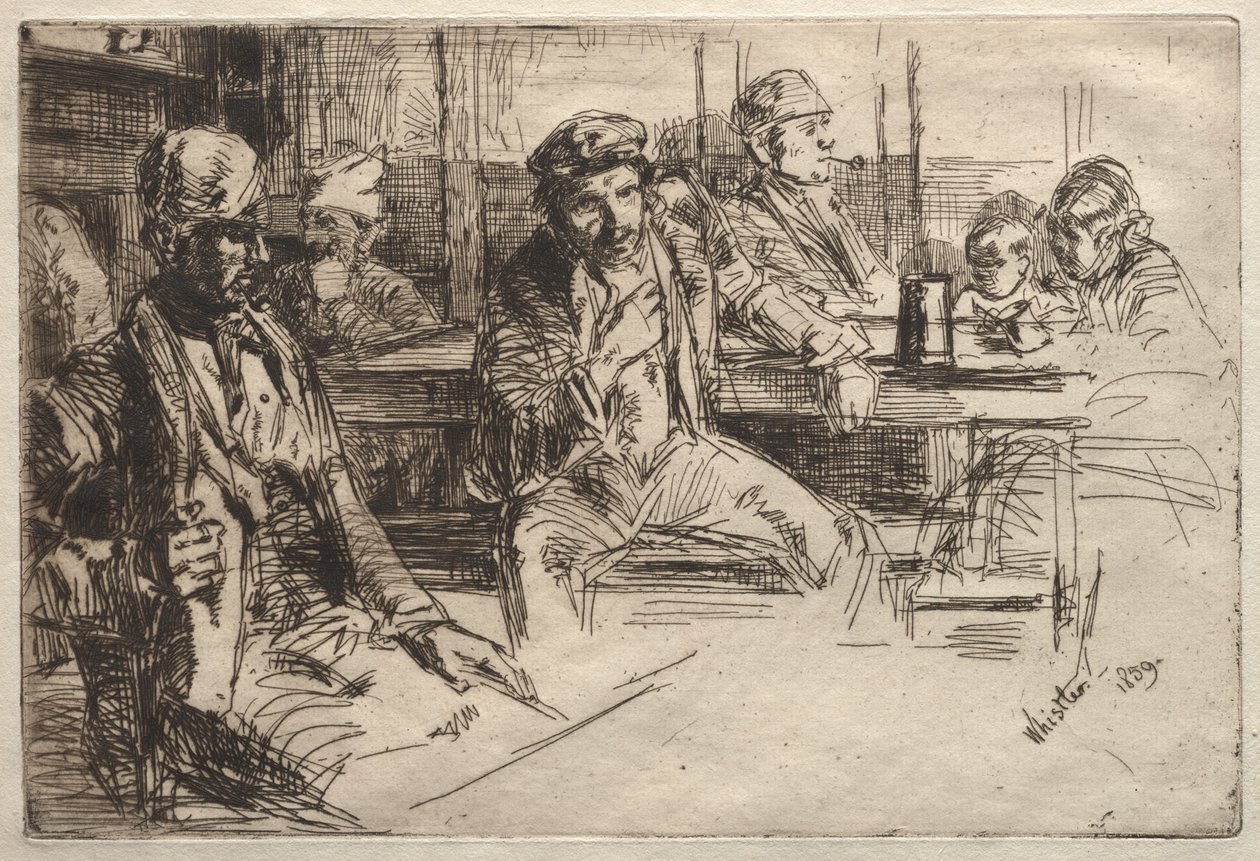 Havnearbeidere av James McNeill Whistler