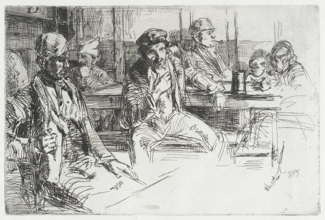 Havnearbeidere av James McNeill Whistler