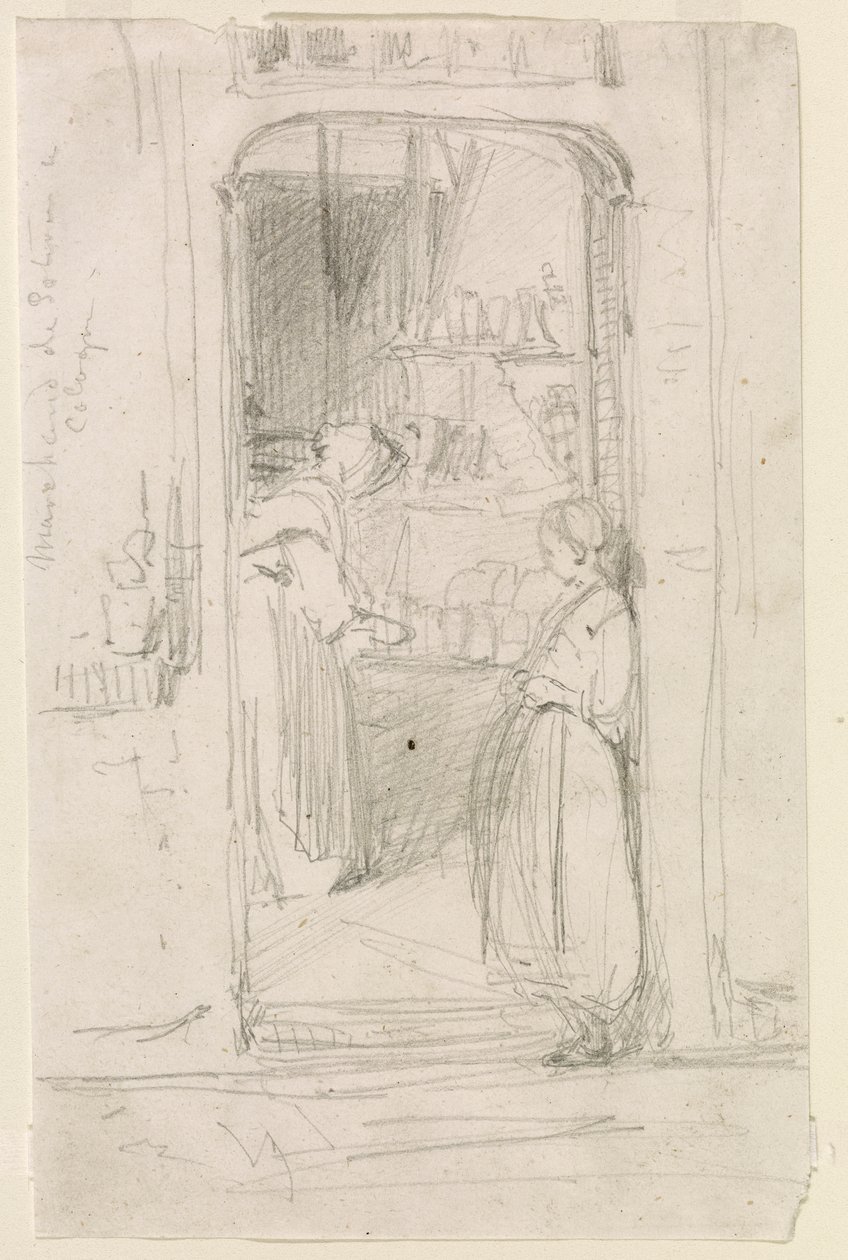Gresskarhandler i Köln av James Abbott McNeill Whistler