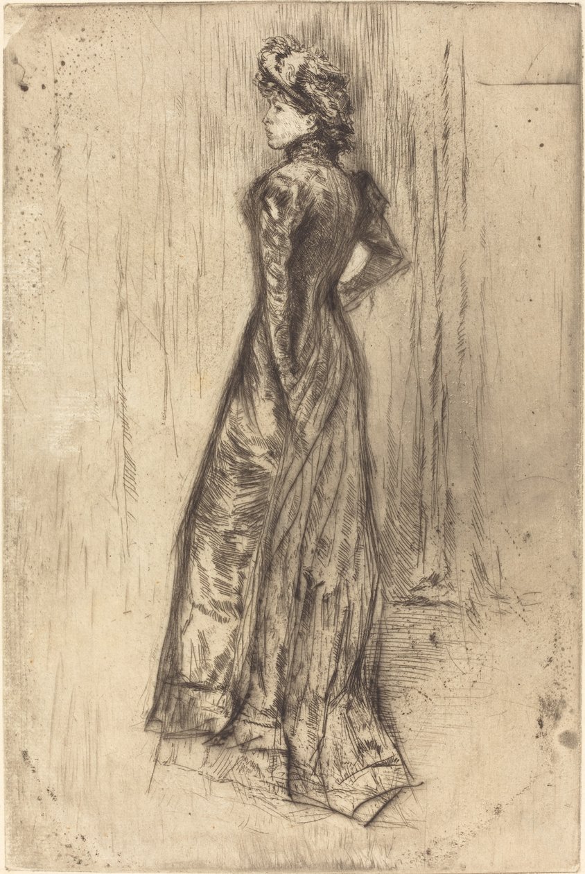 Maud, Stående av James Abbott McNeill Whistler