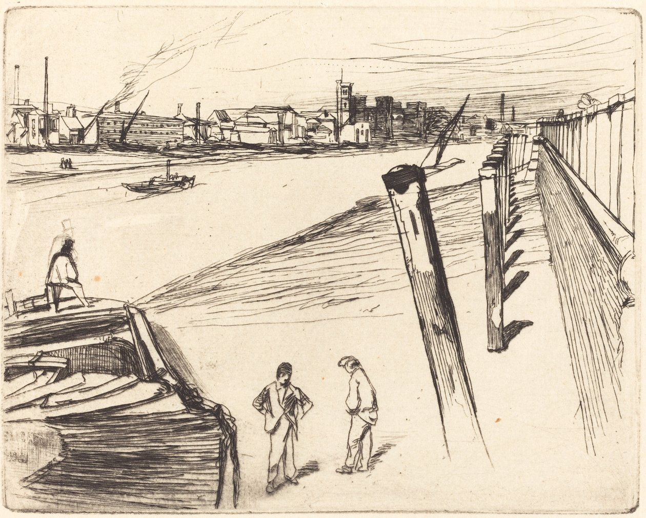 Millbank av James Abbott McNeill Whistler