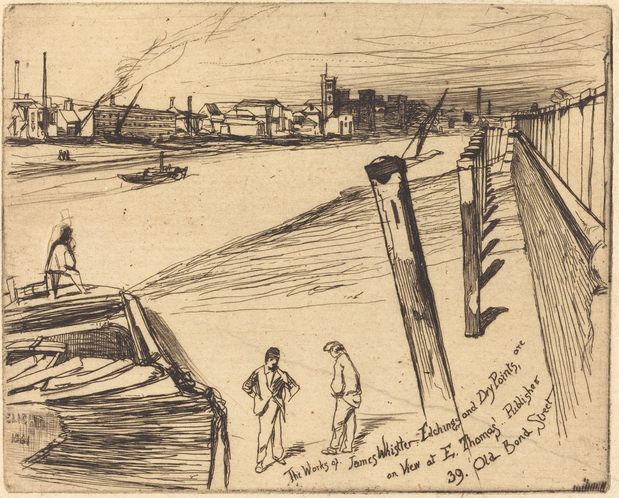 Millbank av James Abbott McNeill Whistler