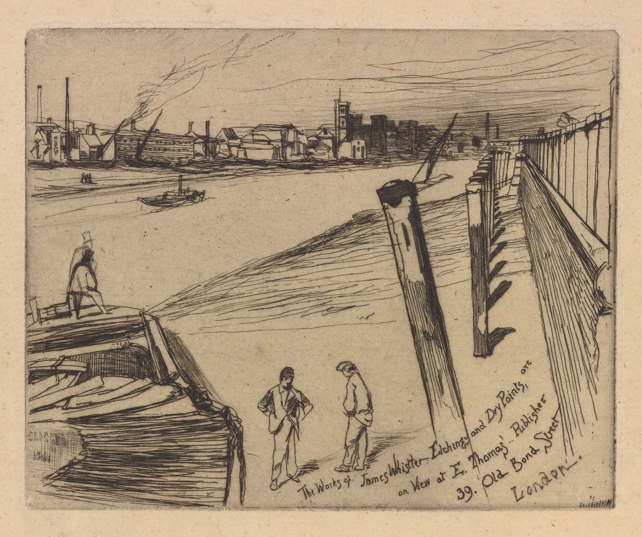 Millbank av James Abbott McNeill Whistler