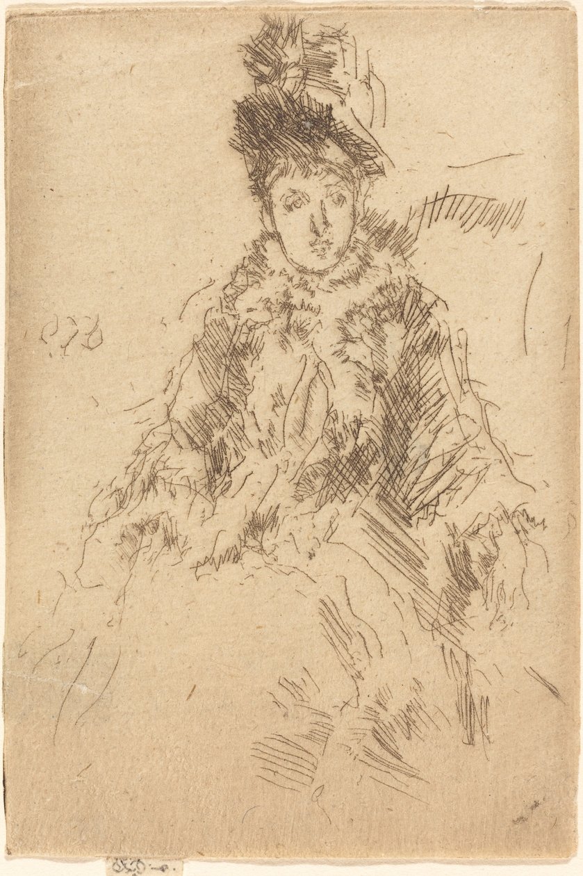 Frøken Lenoir av James Abbott McNeill Whistler