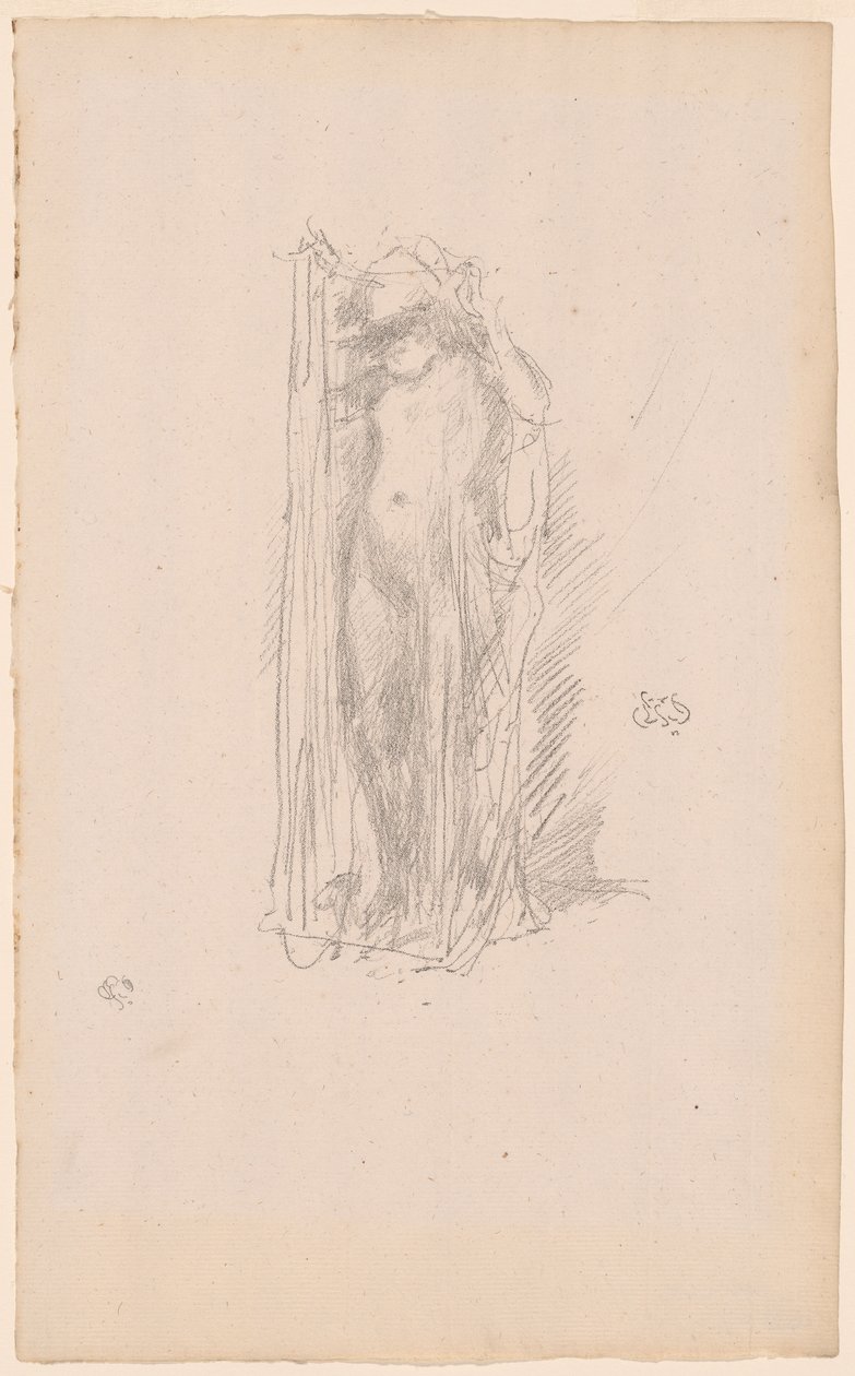 Modelldrapering av James Abbott McNeill Whistler