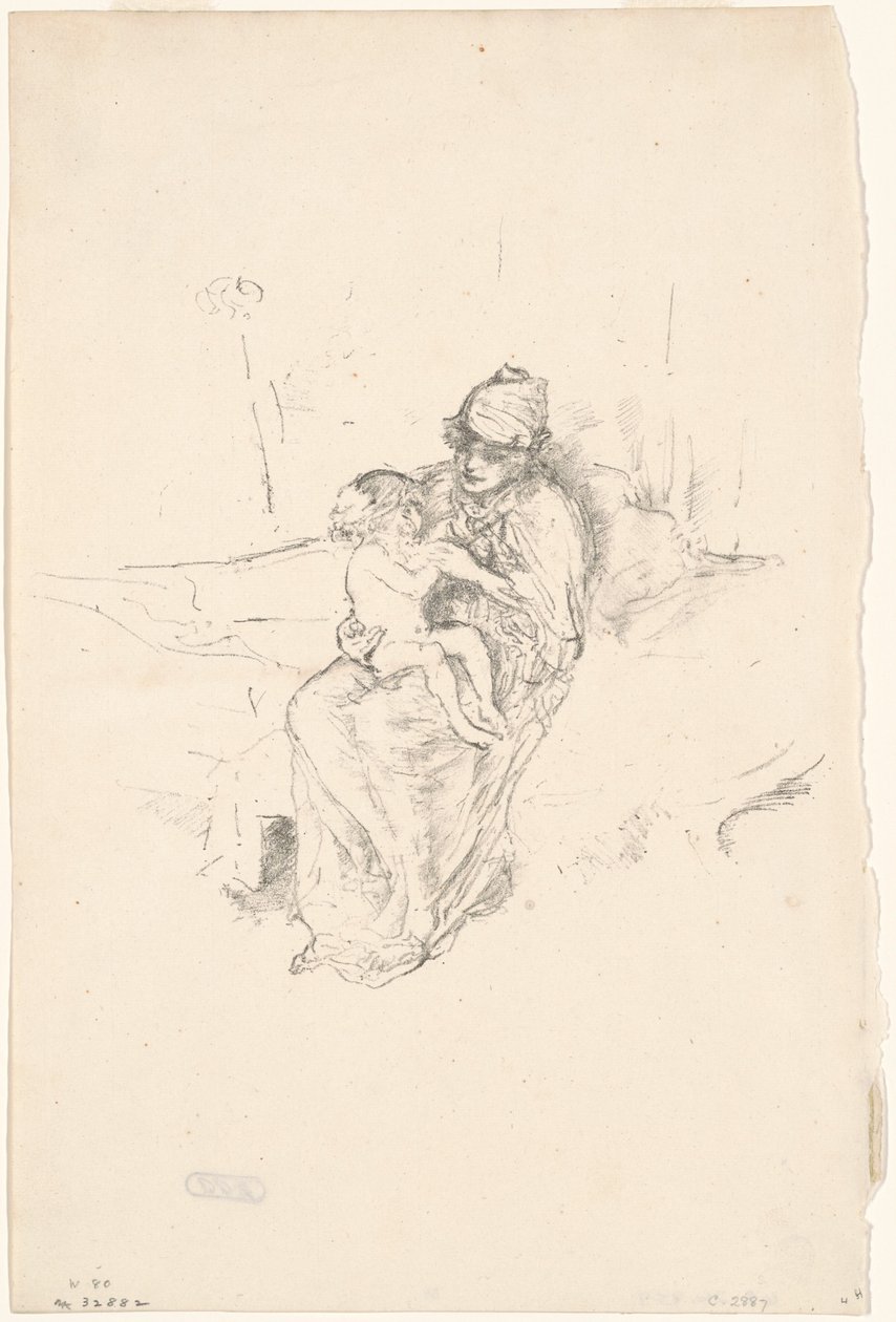 Mor og barn, nr. 1 av James Abbott McNeill Whistler