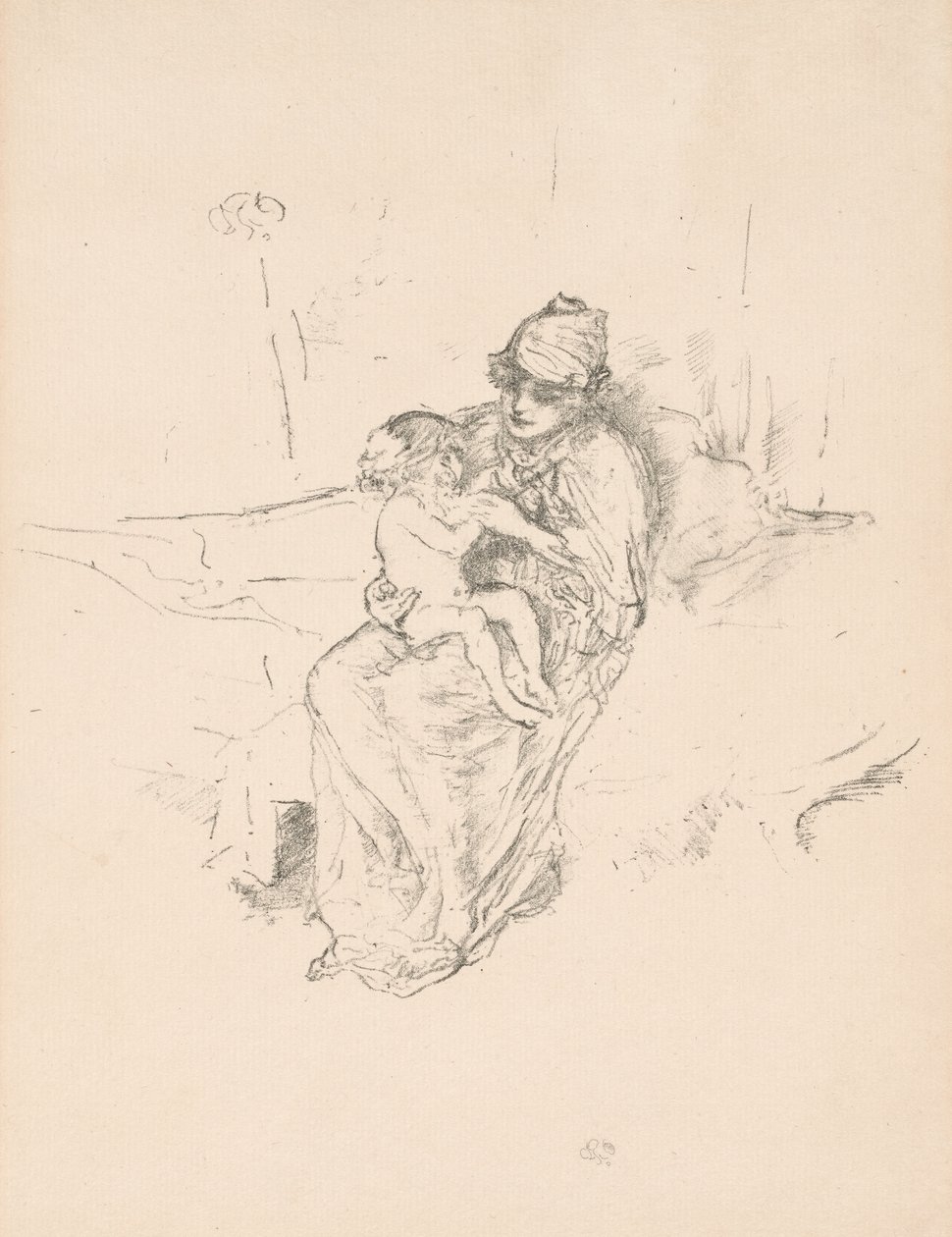 Mor og barn, nr. 1 av James Abbott McNeill Whistler