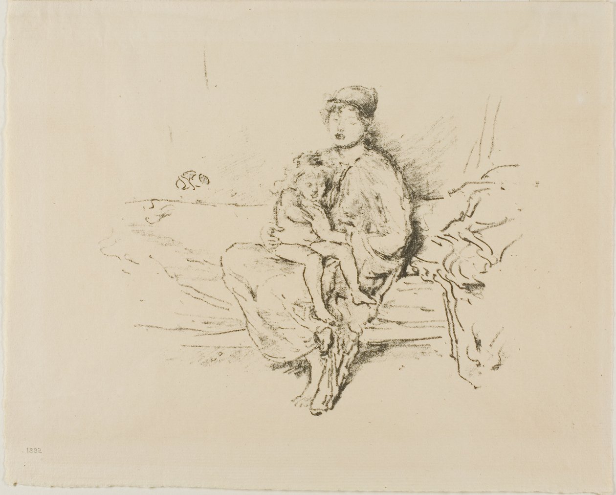 Mor og barn, nr. 2 av James Abbott McNeill Whistler