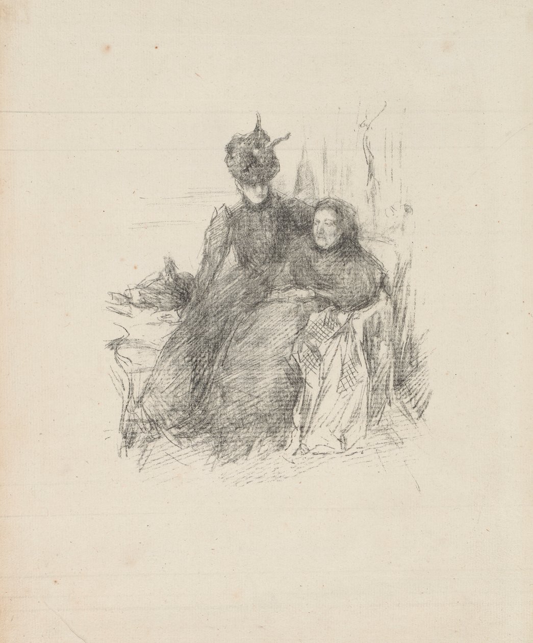 Mor og datter av James McNeill Whistler