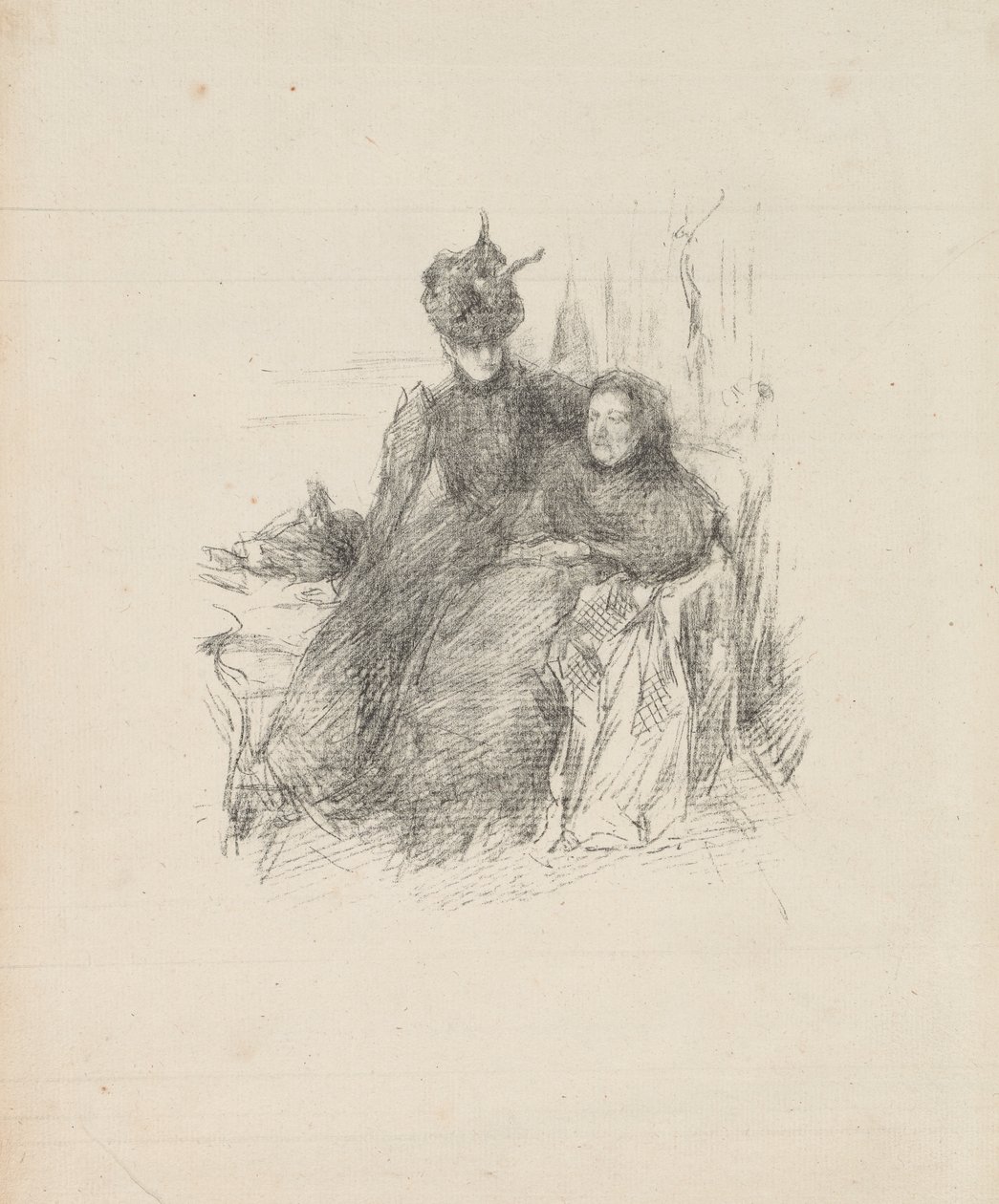 Mor og datter av James Abbott McNeill Whistler