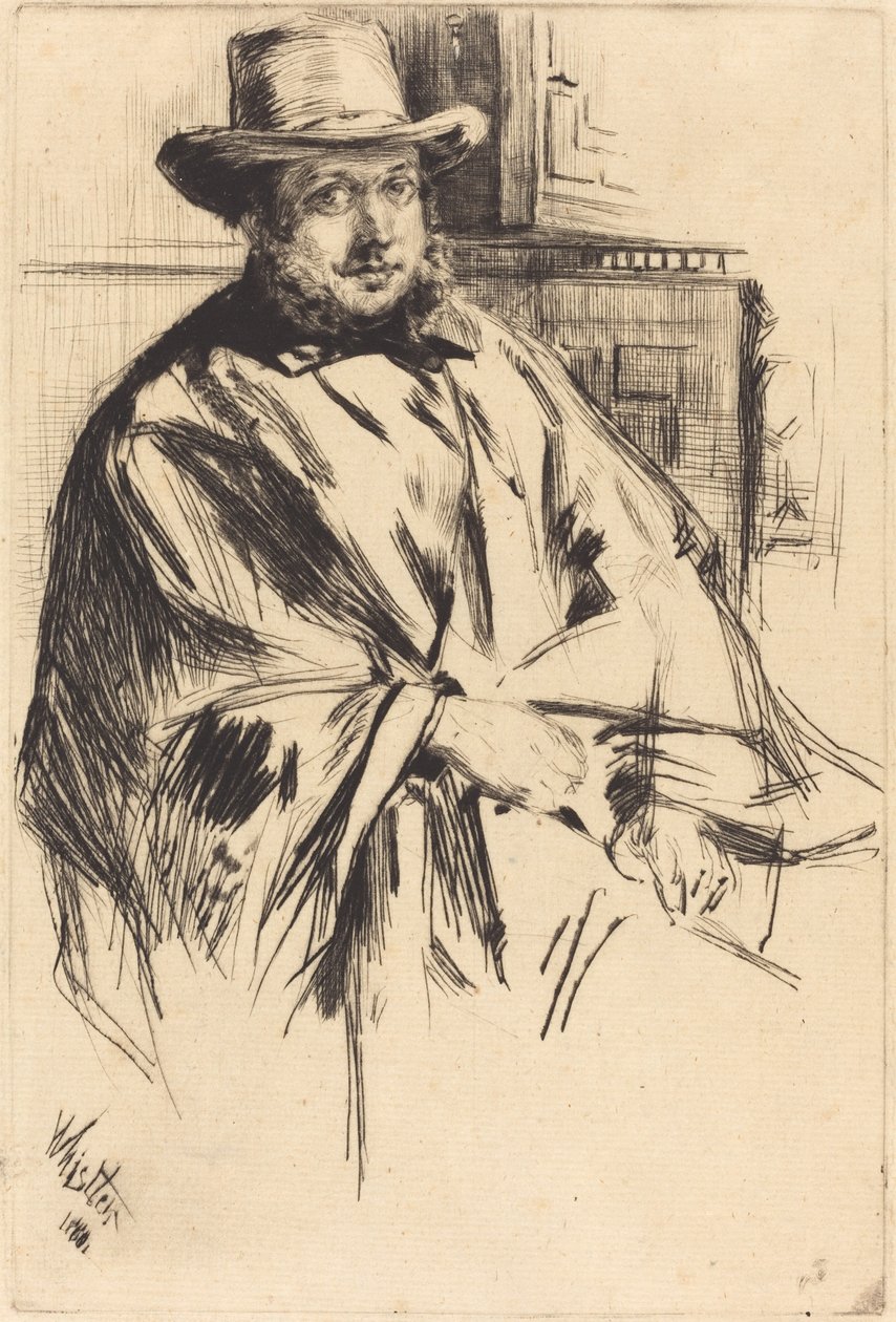 Mr. Davis (Mr. Mann) av James Abbott McNeill Whistler