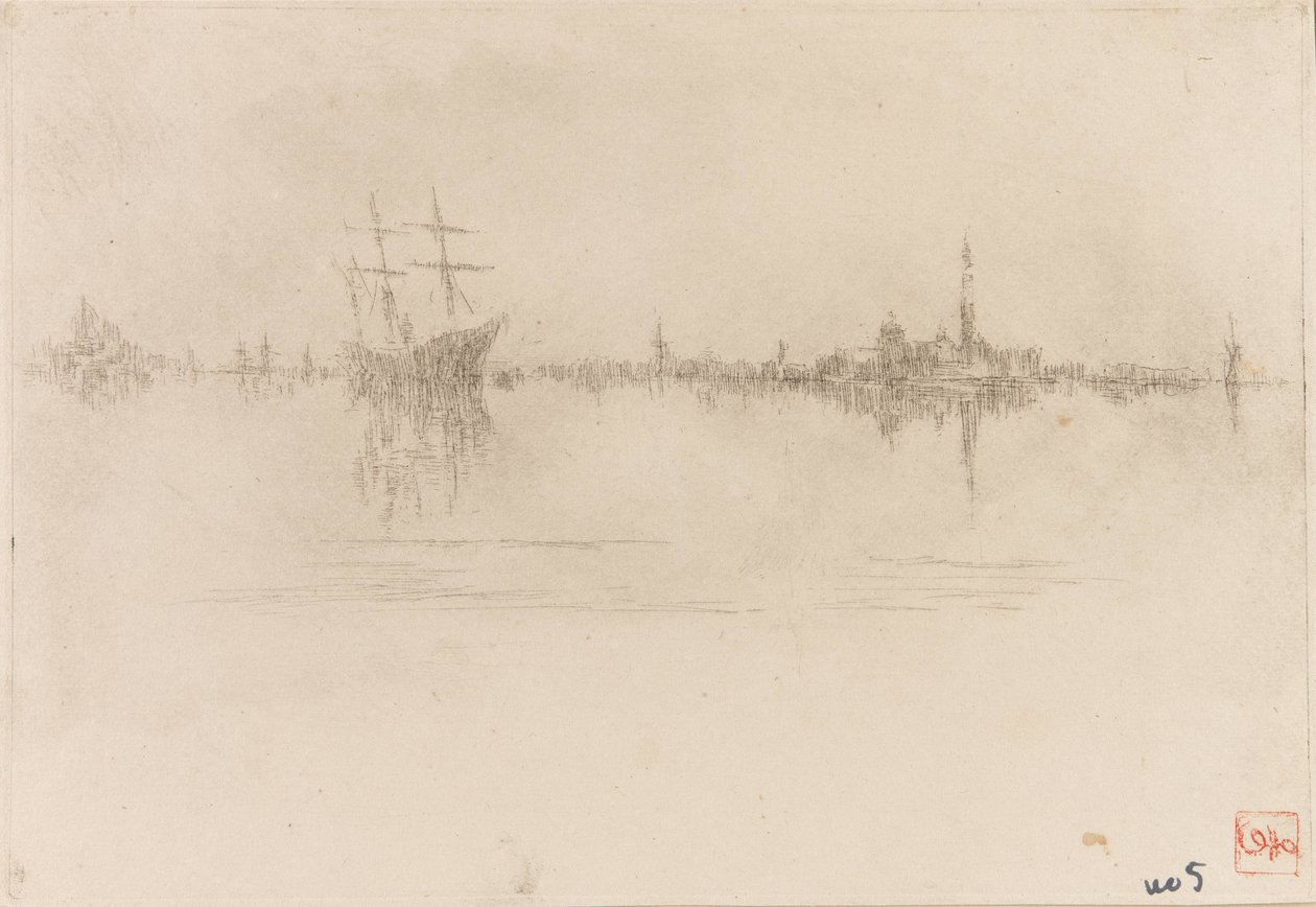 Nocturne av James Abbott McNeill Whistler