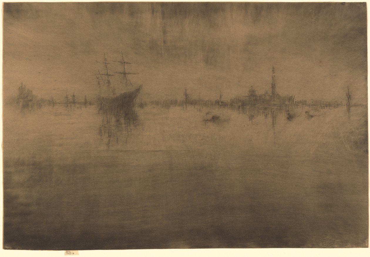 Nocturne av James Abbott McNeill Whistler