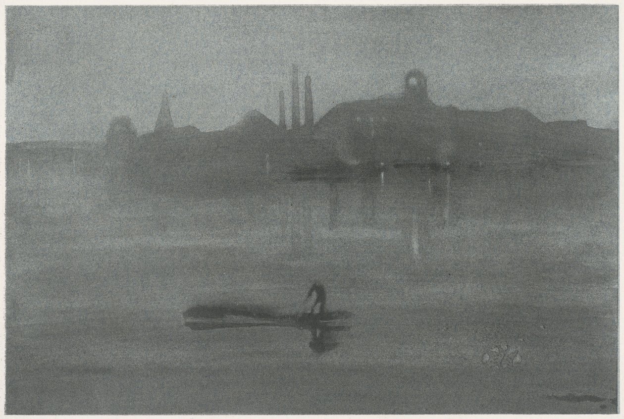Nocturne av James Abbott McNeill Whistler