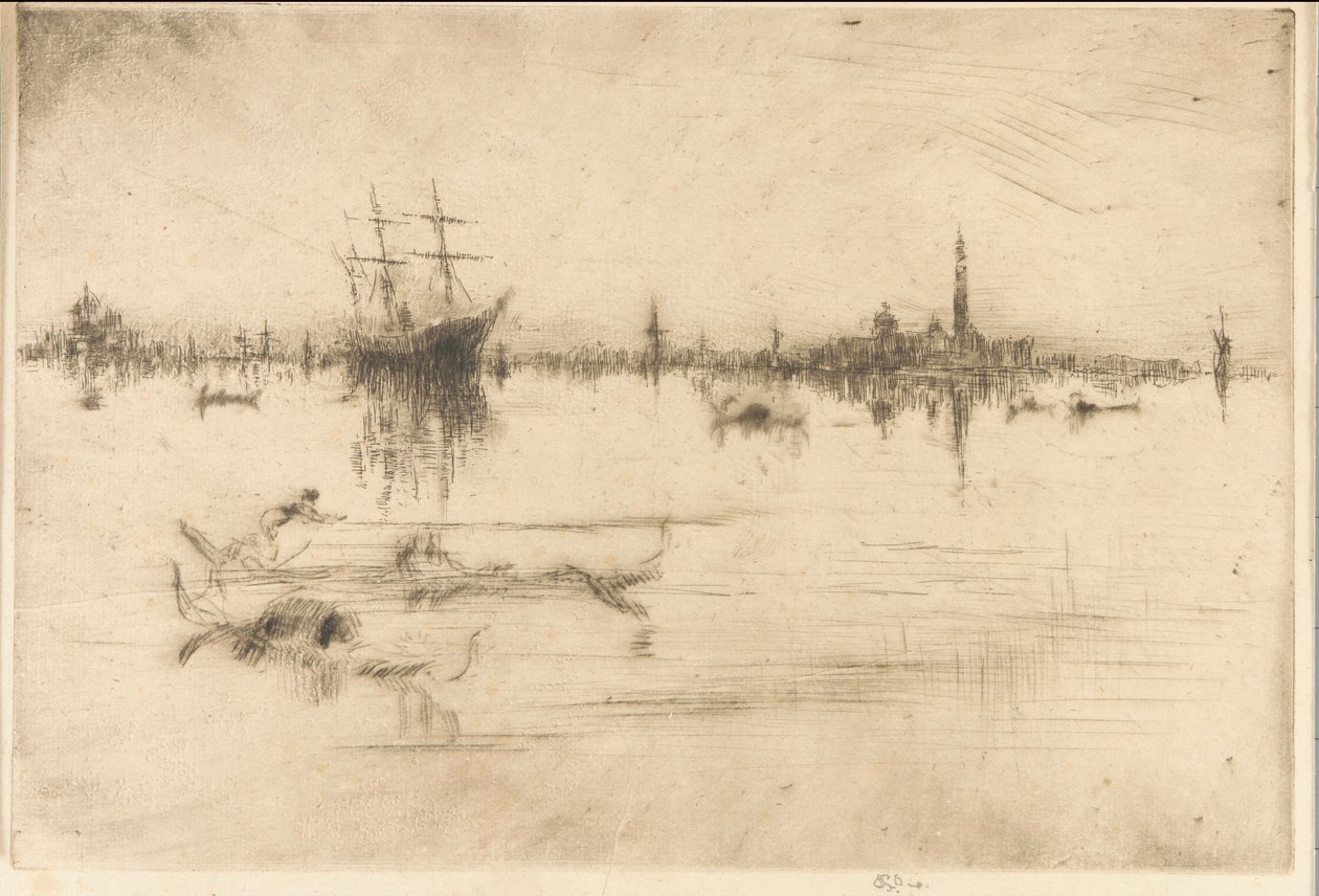 Nocturne av James Abbott McNeill Whistler